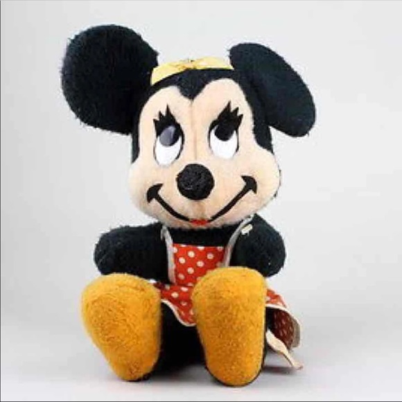 Disney Other - Vintage 50s/60s Minnie Mouse Plush Walt Disney Toy